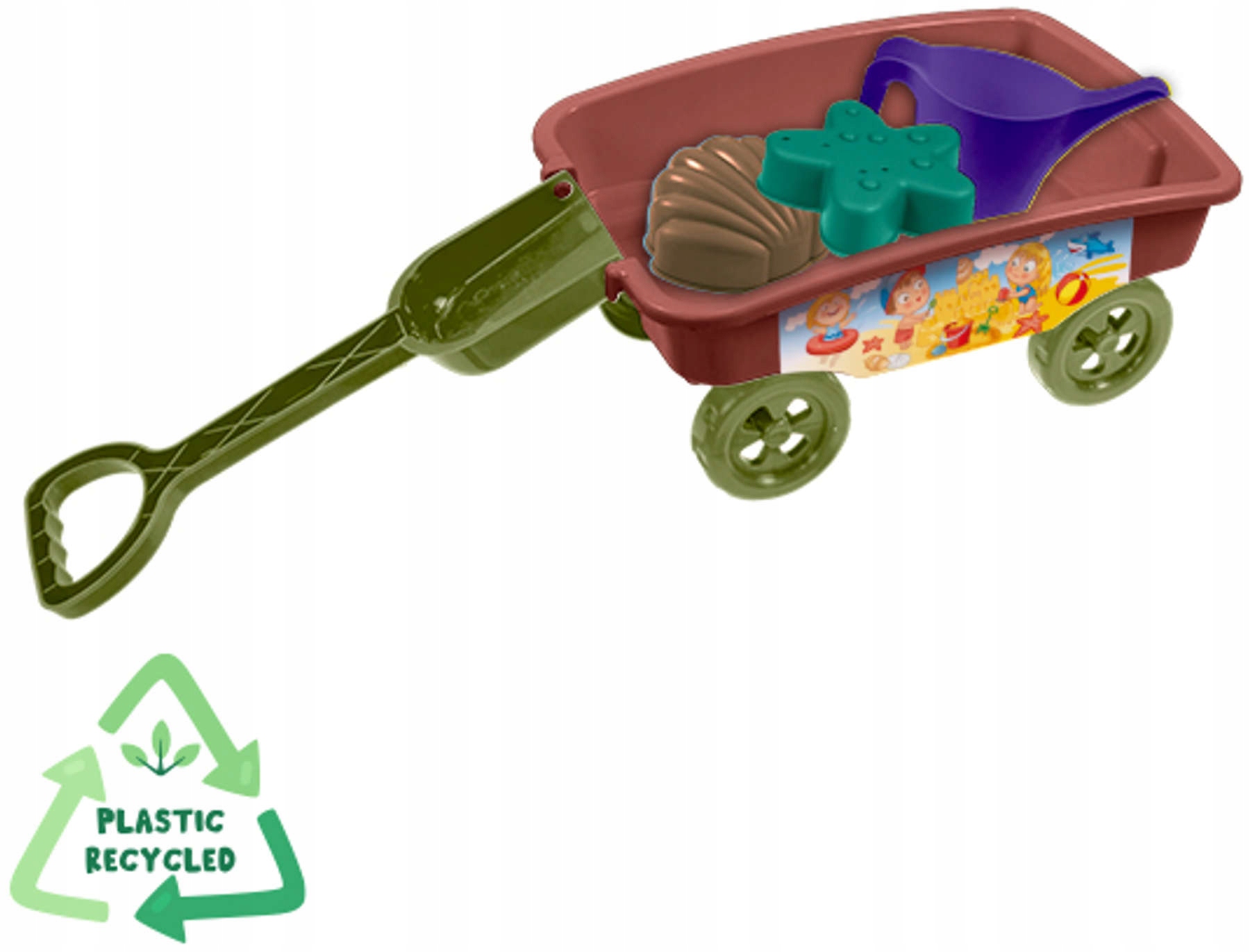 

Eco Wózek Z Zestawem Letnim Do Wody I Piasku