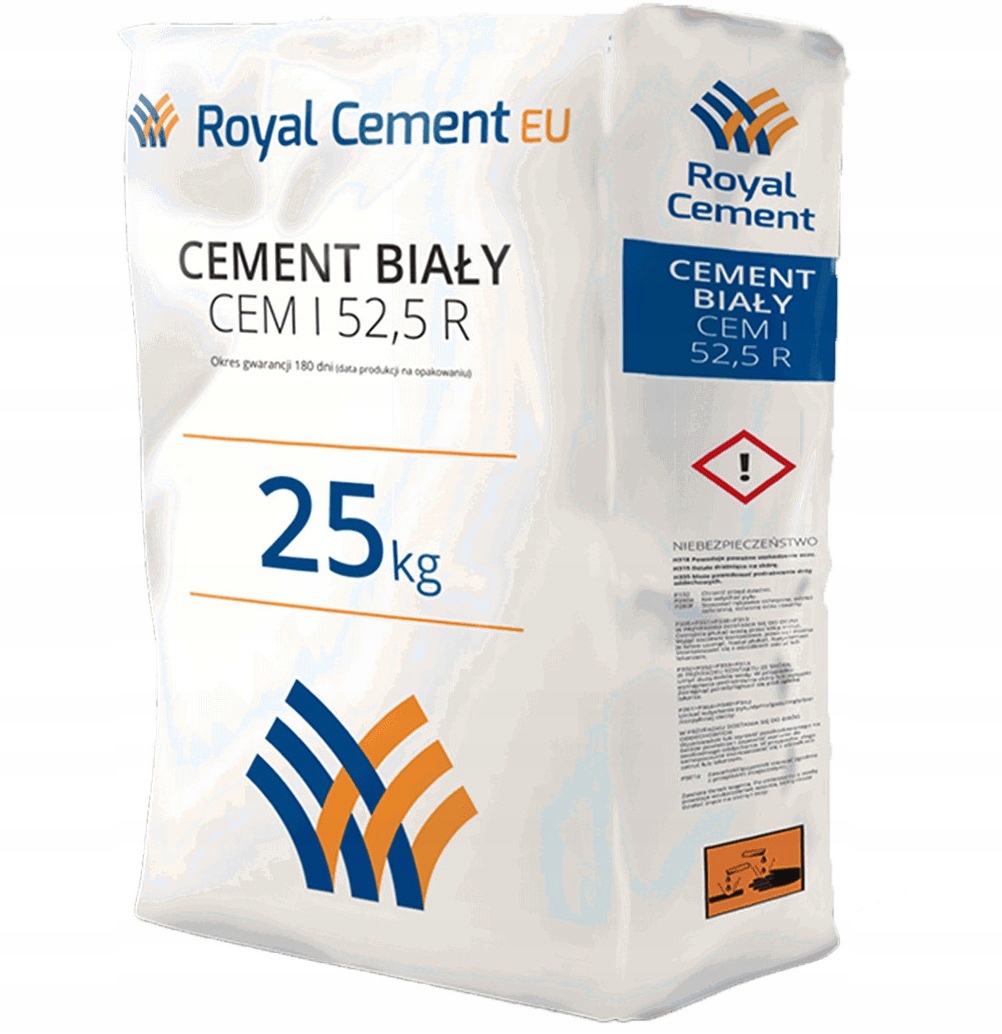 Cement Royal Cement 25 kg biały