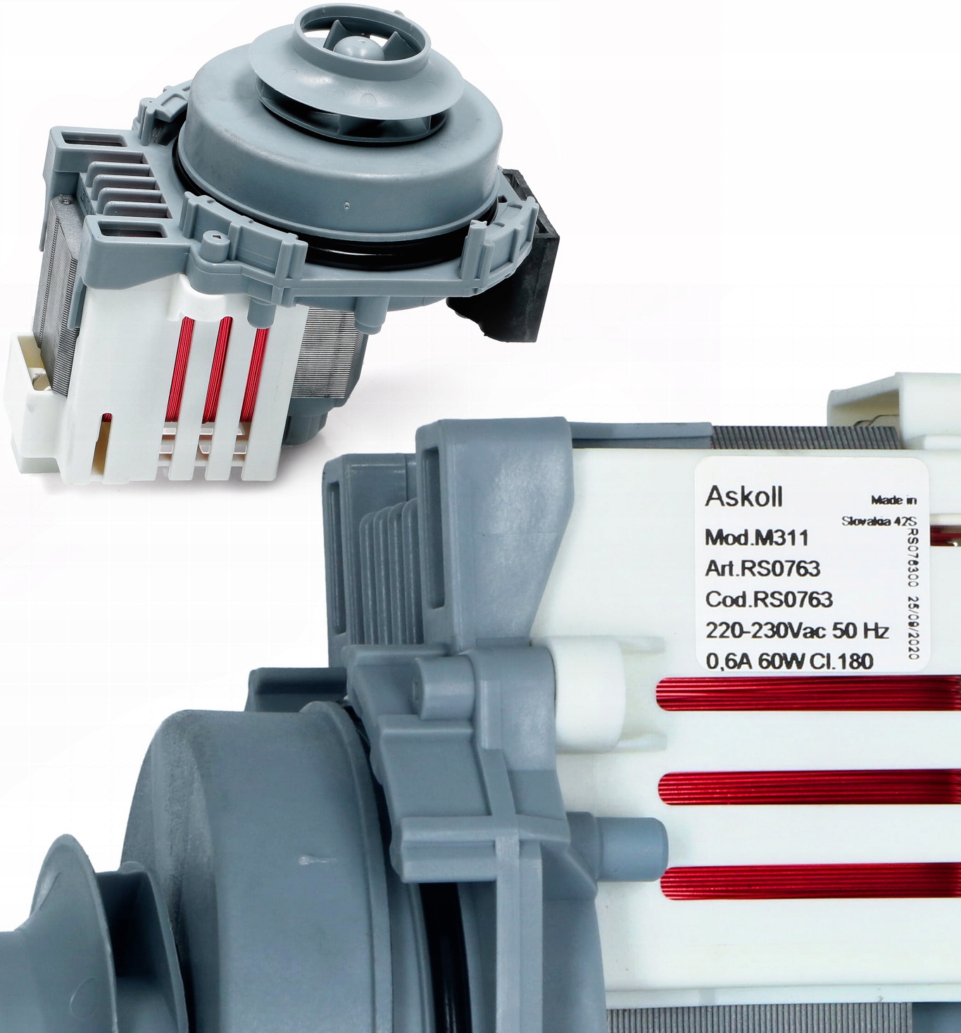 Umývacia Pumpa Do Umývačky Riadu Askoll M311 Indesit