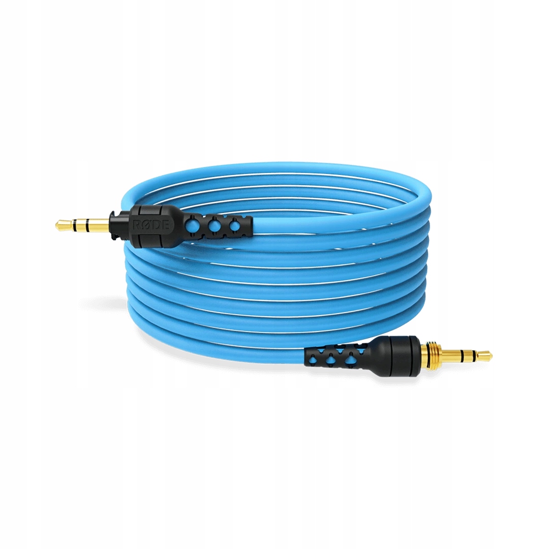 Kabel jack 3,5 mm - jack 3,5 mm Røde NTH-CABLE 24G niebieski 2,4 m