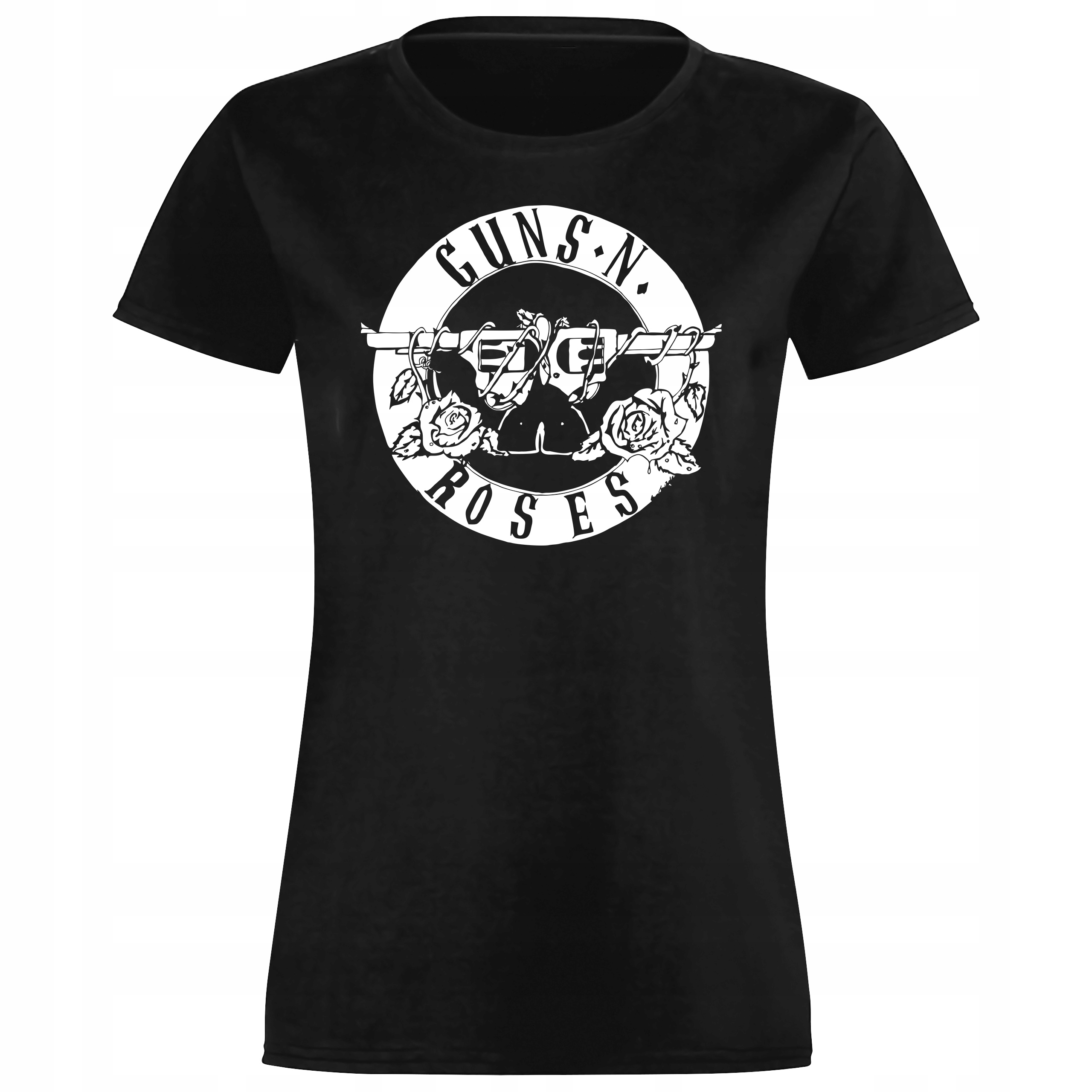 

Damska Koszulka T-shirt Guns N Roses N' Rozm S
