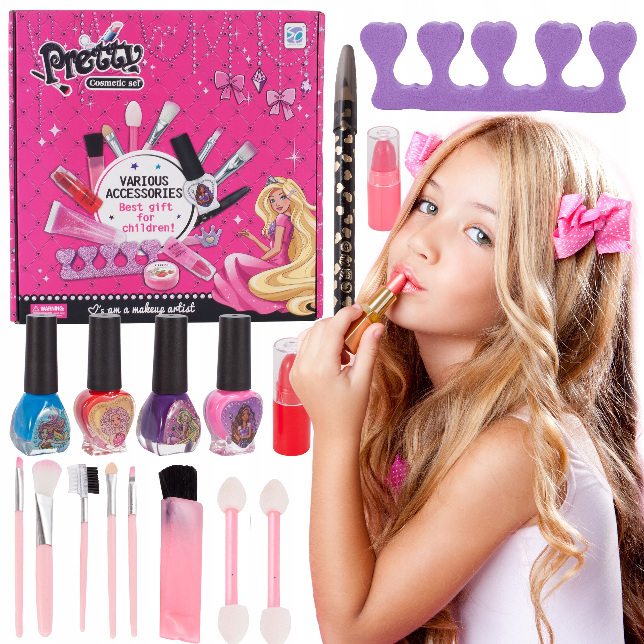 

Zestaw Kosmetyków W Torebce Makeup Do Zabawy
