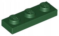

Lego 3623 płytka 1x3 dark green 2 szt Nowy