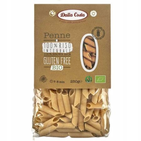Levně 4x Těstoviny (rýžové) Penne bezlepkové Bio 250 g Dalla Costa