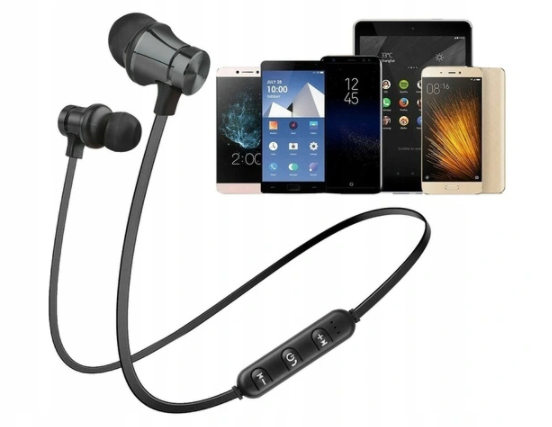 SŁUCHAWKI DOUSZNE BLUETOOTH SPORTOWE PROFILOWANE Kod producenta 77