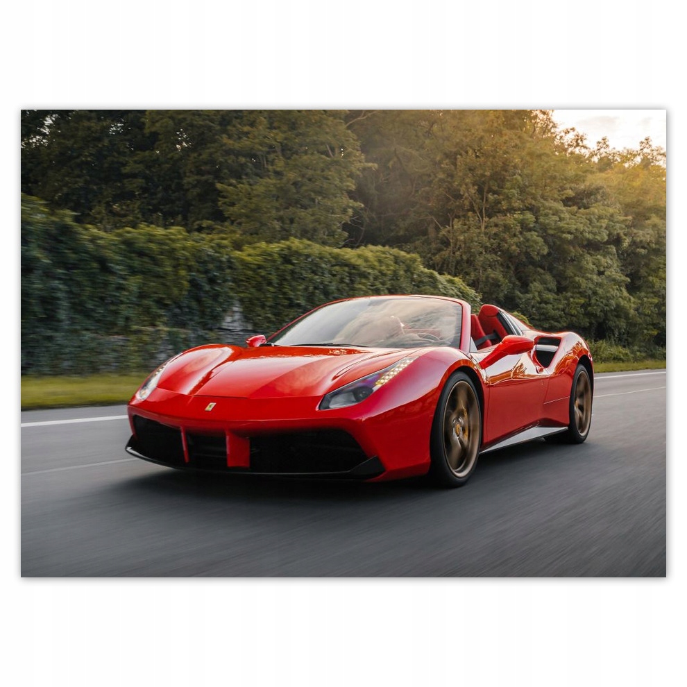 

Fototapety flizelina 254x184 Czerwone Ferrari