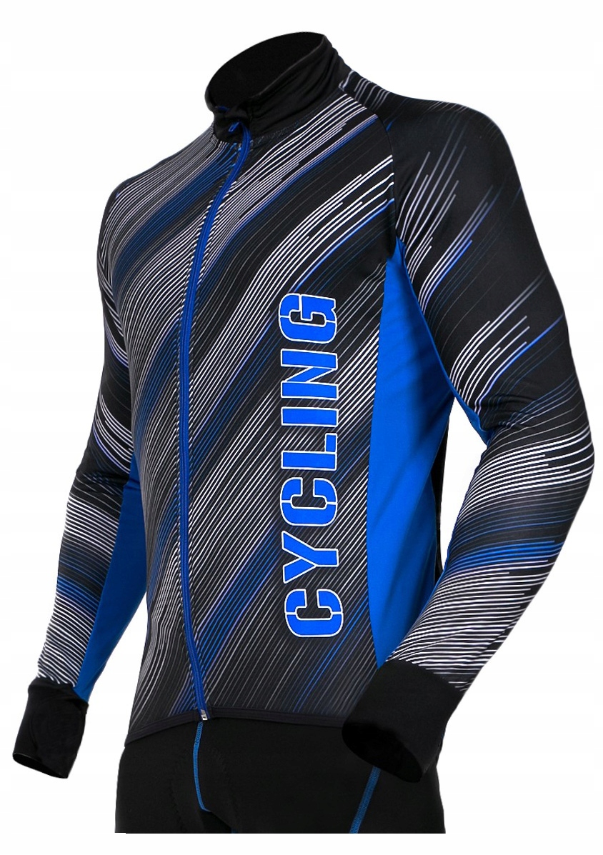Bluza na Rower rozpinana rowerowa ocieplana Stanteks Polska SR0038 L