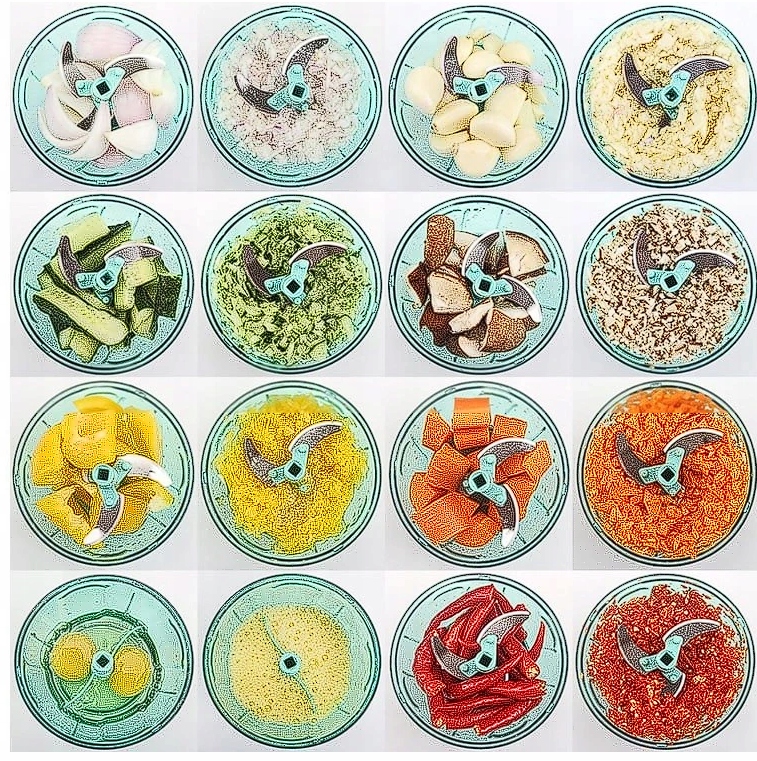 MOCNY ROZDRABNIACZ BEZPRZEWODOWY SIEKACZ SEG Model MC371_PRO