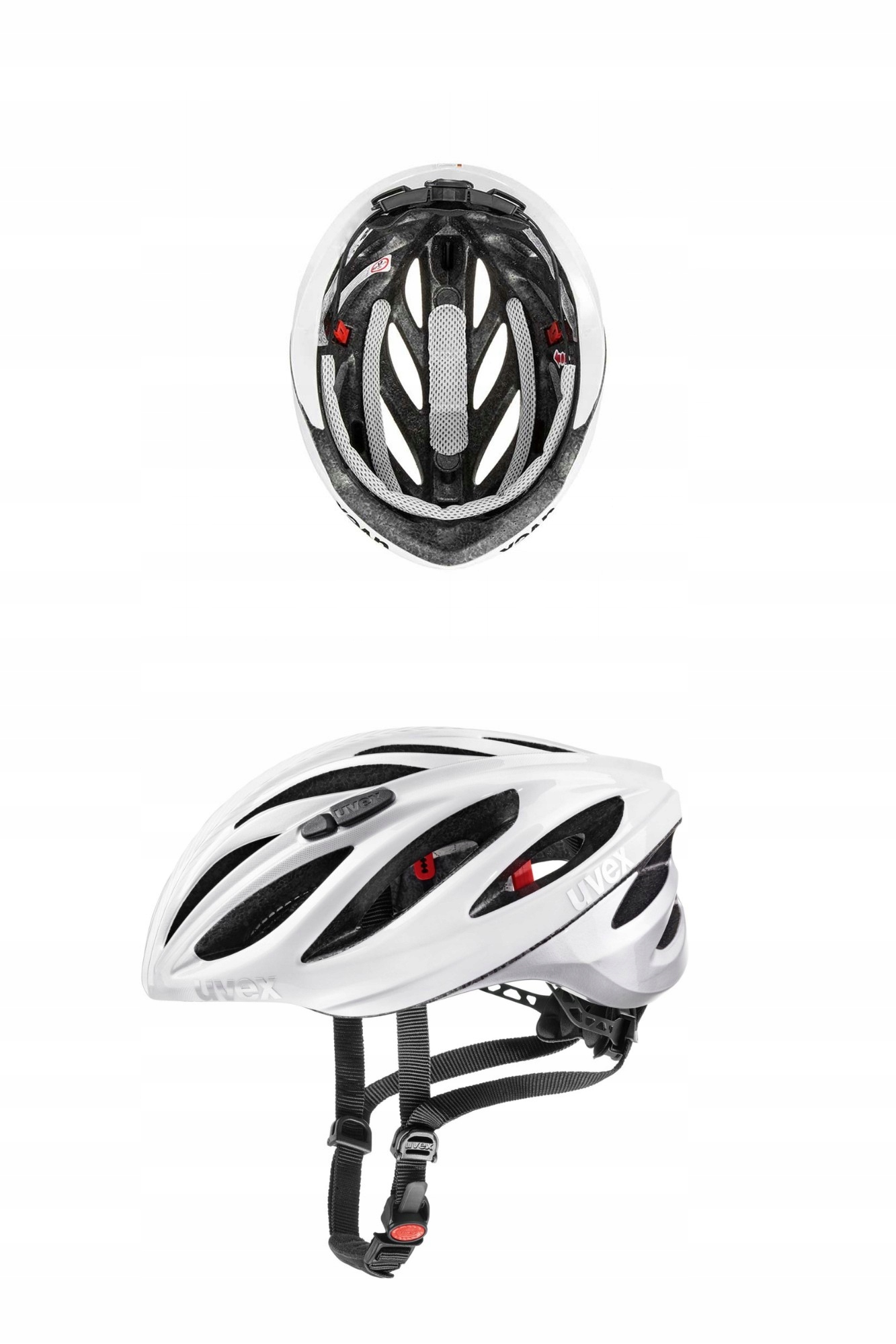 Cyklistická přilba Uvex Boss Race bezpečné uchycení, velikost ventilace 52-56