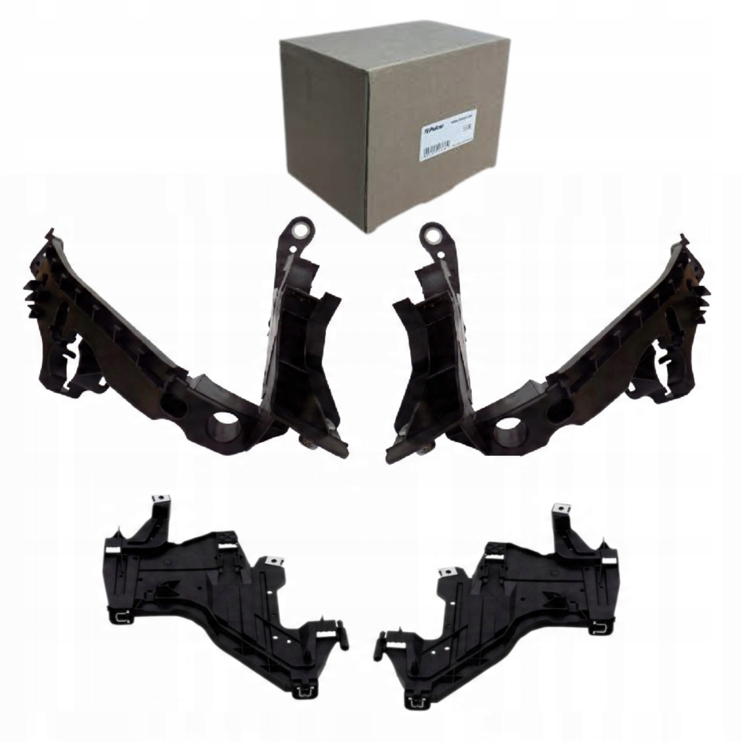 Audi A4 B8 Upevnění Komplet Skluznice Světlometu