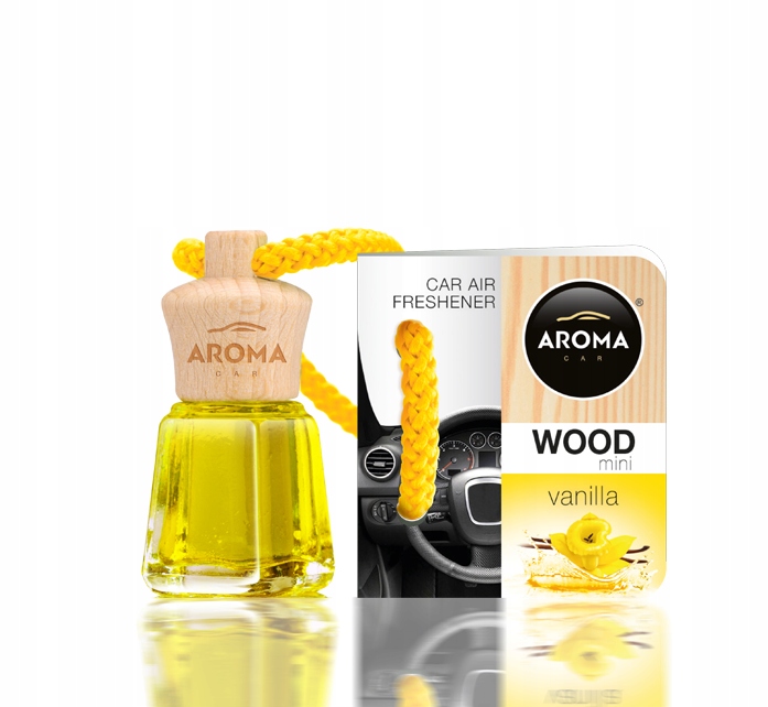 

Zapach Samochodowy 4ml Wood Mini Aroma Wanilia