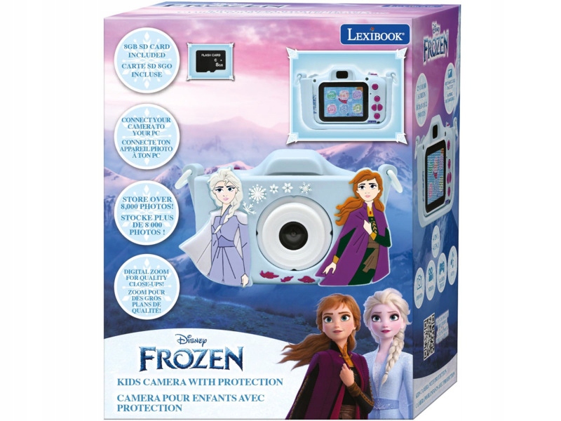Zabawka aparat dla dzieci Lexibook 3D Kraina Lodu DJ078FZ