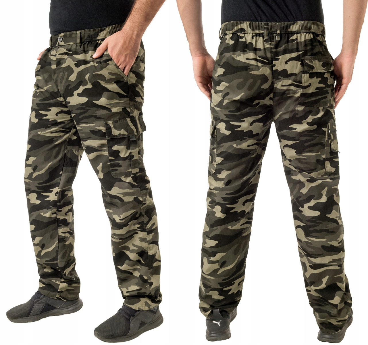 

Spodnie Bojówki Militarne Moro Męskie NH205-02 3XL