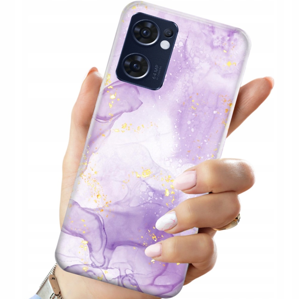

Etui do Oppo Reno 7 5G fioletowe Obudowa