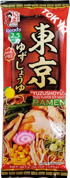 3x Ramen Tokyo Yuzushoyu s vůní yuzu 172 g Itsuki