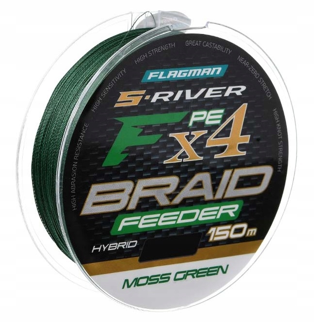 Flagman Plecionka S-river Pe FX4 Feeder 150M 0,10