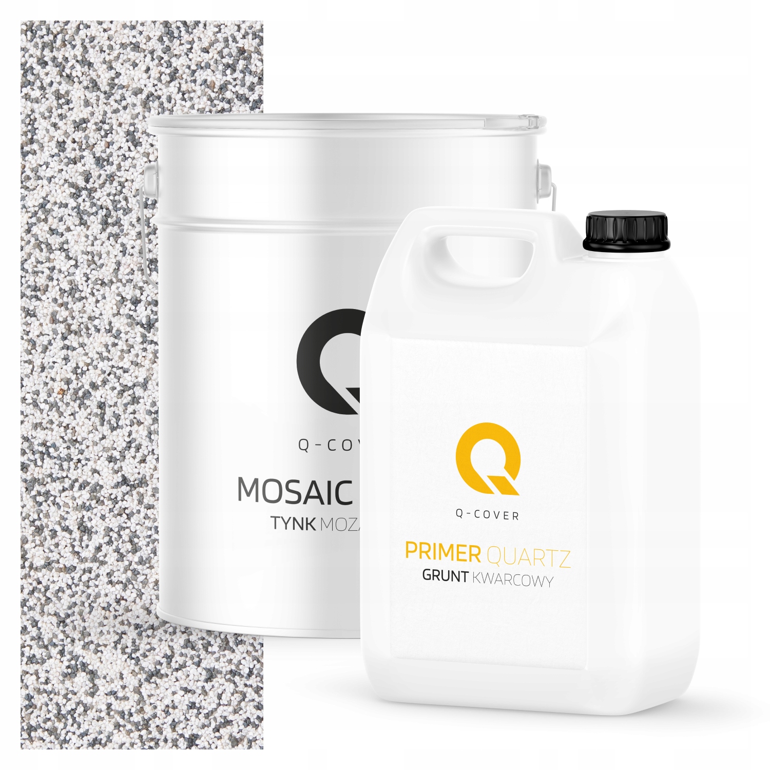 Mozaiková Dekorativní Omítka penetrační nátěr Sada 3.3m2 světle šedá M21