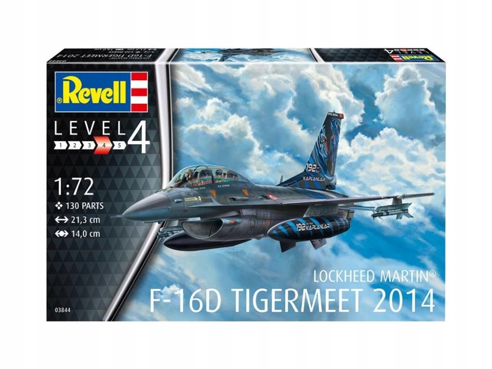 Letadlo 1:72 F-16D Bojový Falcon