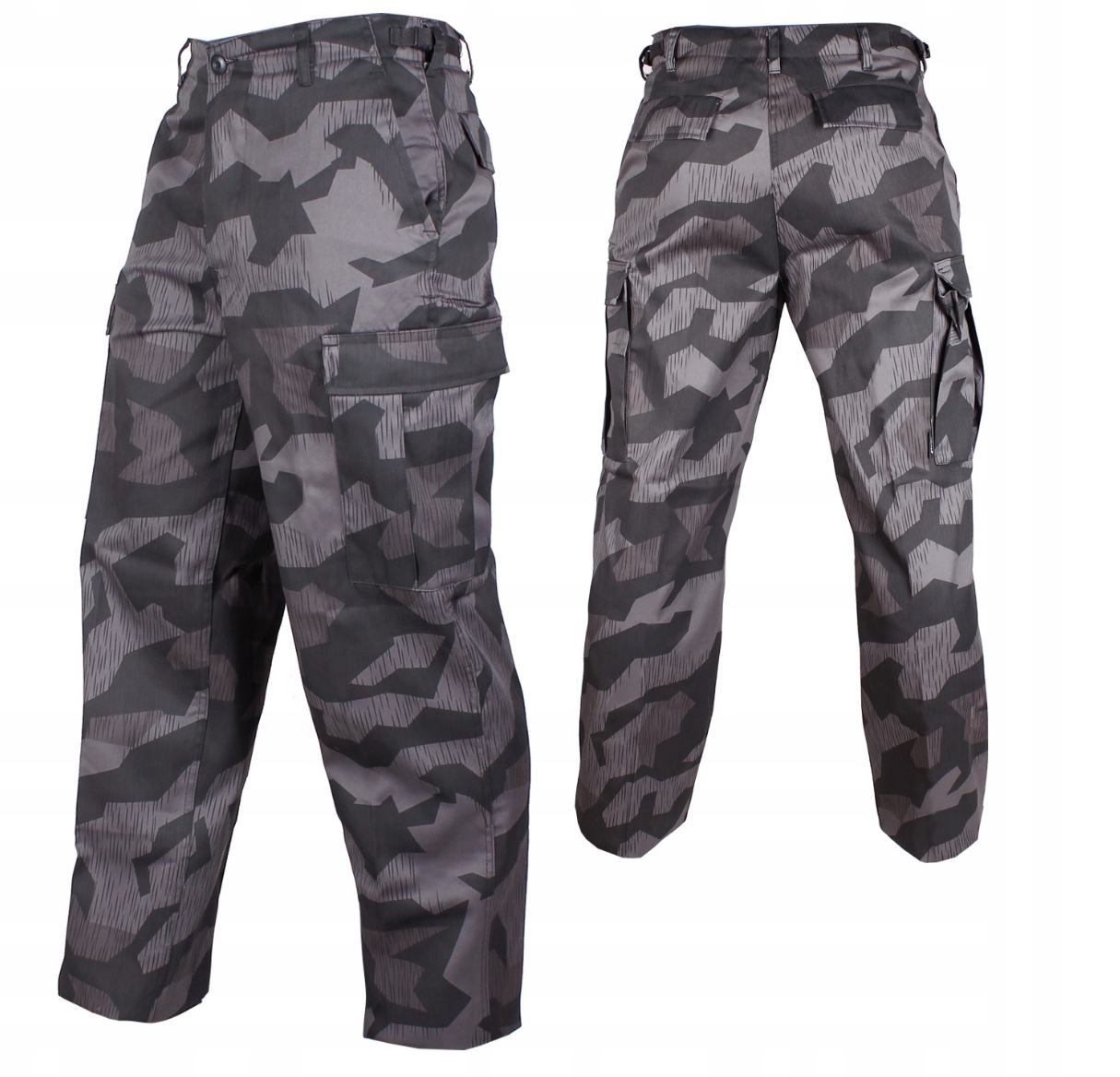 Spodnie bojówki wojskowe taktyczne Mil-Tec Us Ranger Bdu Splinternight XXL