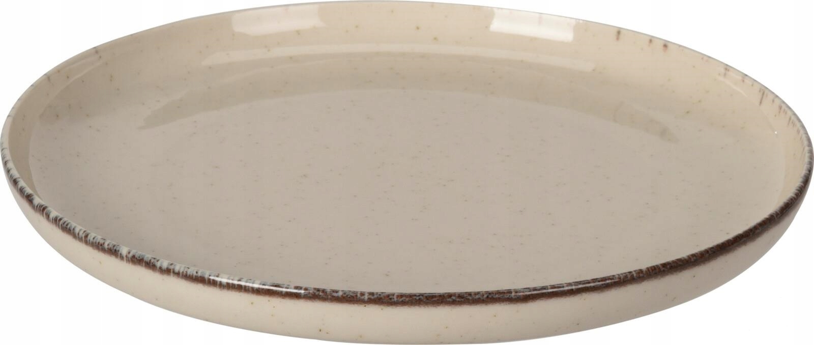 

Talerz Obiadowy Płytki Duży Porcelana 24 CM