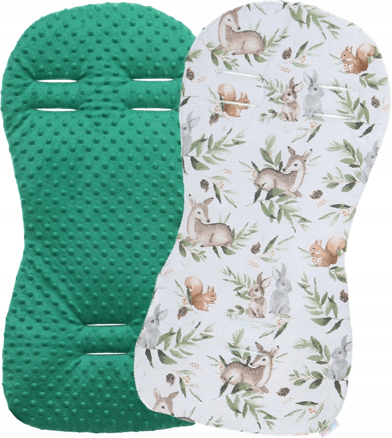 WKŁADKA DO WÓZKA SPACERÓWKI MINKY BAWEŁNA DWUSTRONNA BABYMAM