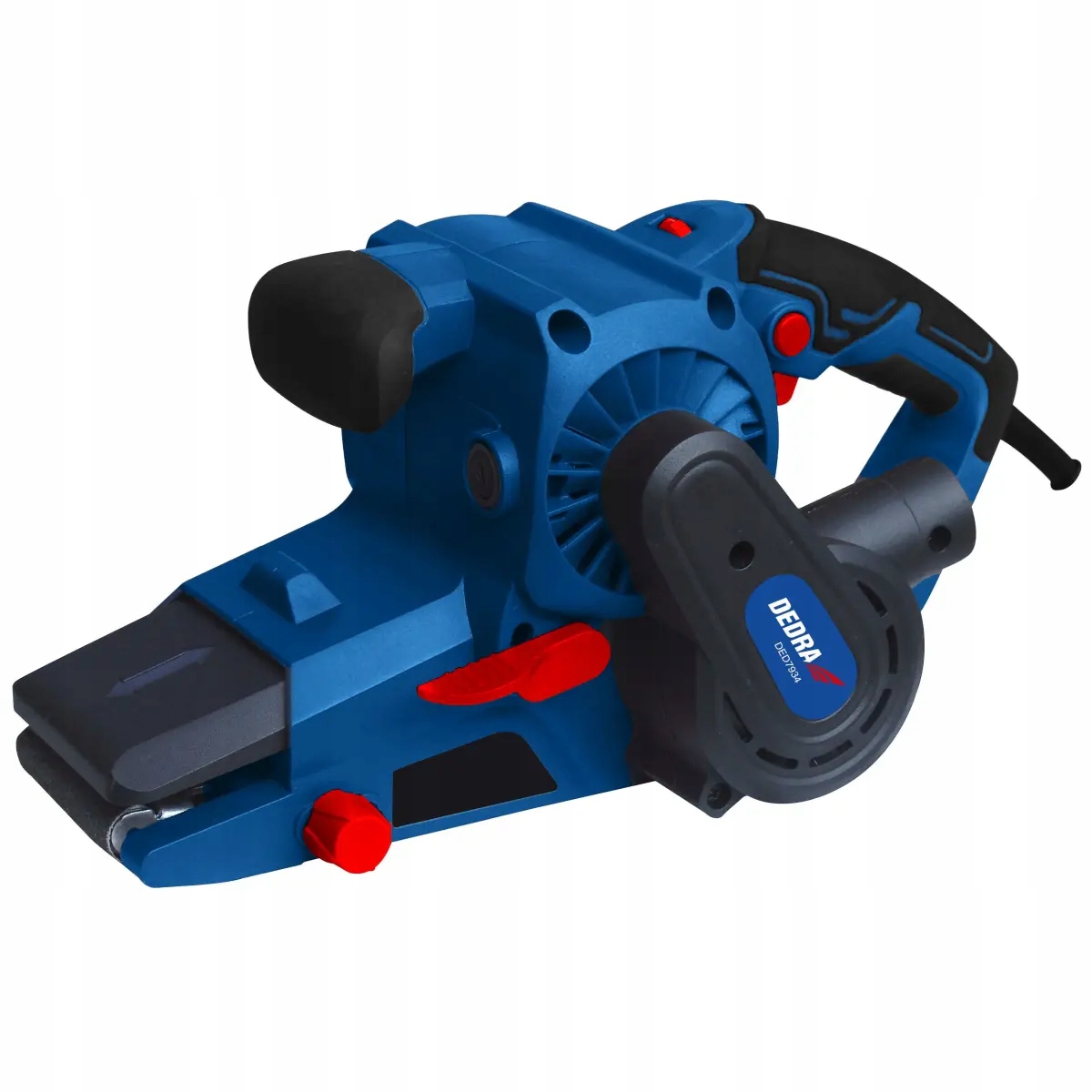 Szlifierka taśmowa Dedra szlifierka stołowa 1010W 76x533mm do drewna metalu