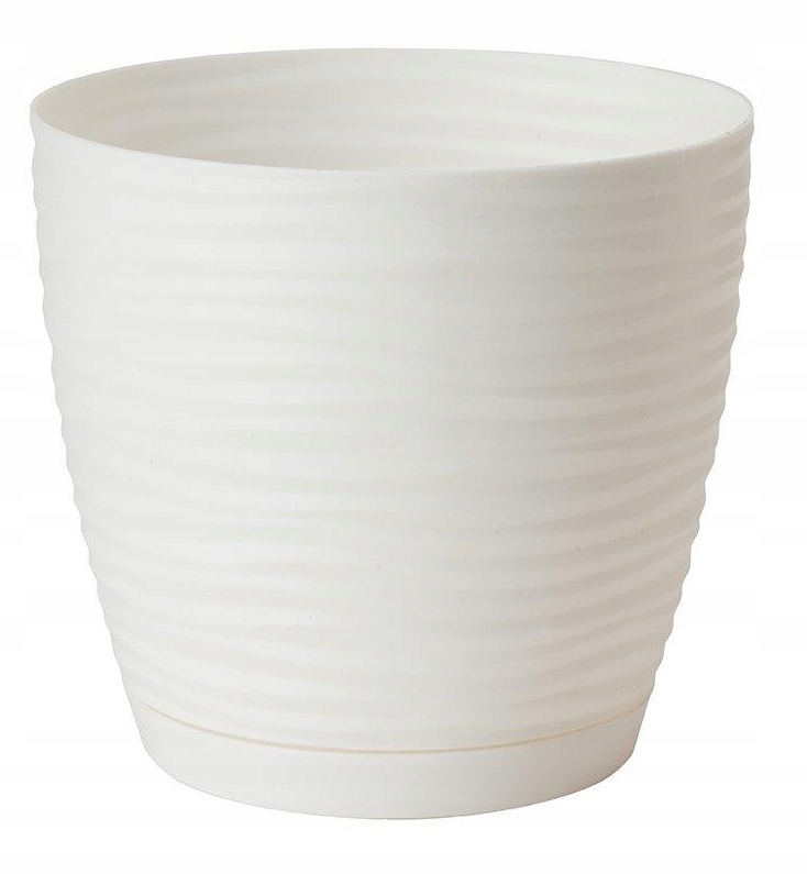 

Doniczka Sahara Petit fi110 biały Form-Plastic
