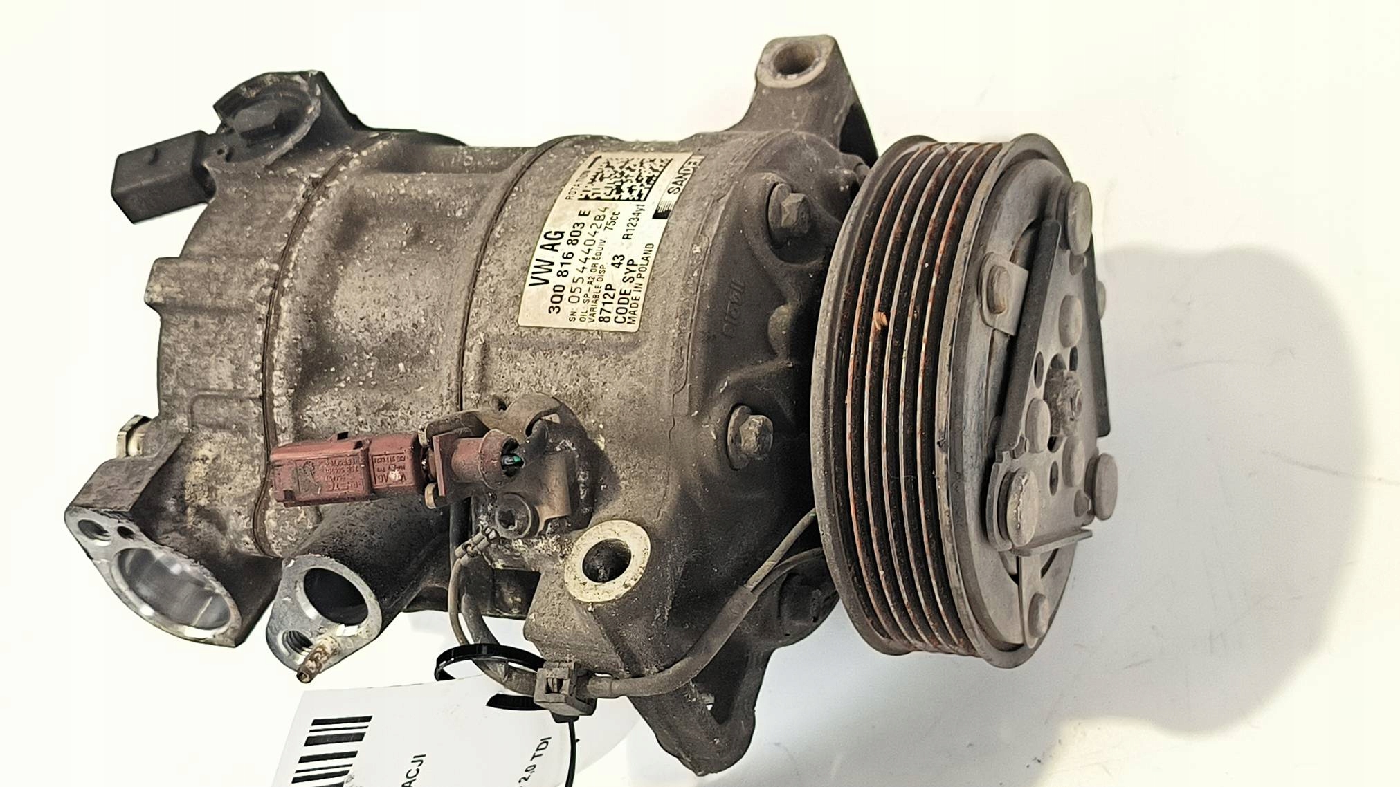 Klimakompressor klimaanlage 3Q0816803E MAN TGE