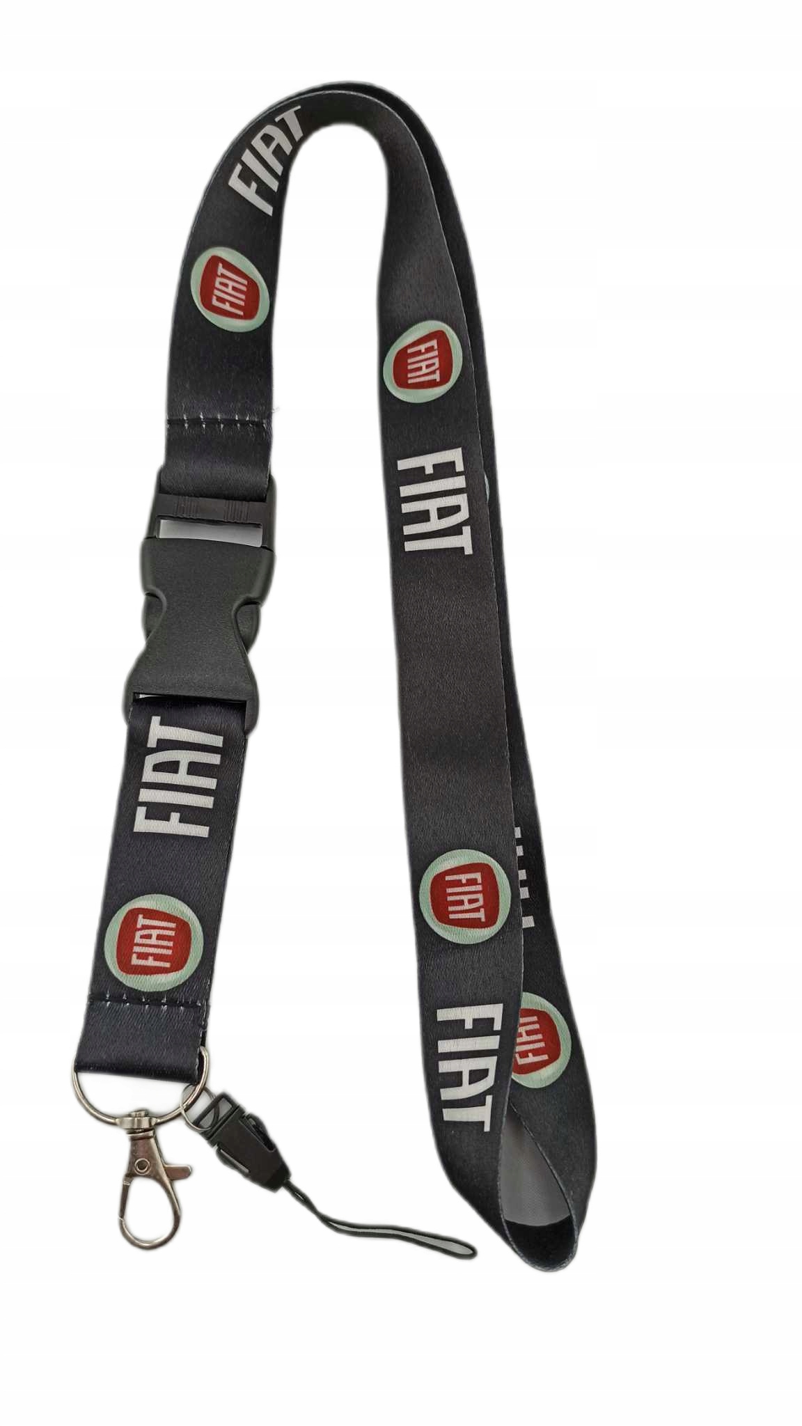 Fiat Smycz Smyczka Do Kluczy Czarna