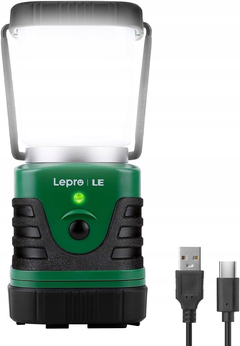 Led Kempingová Lampa 1000 LM Akumulátorová Powerbanka Usb
