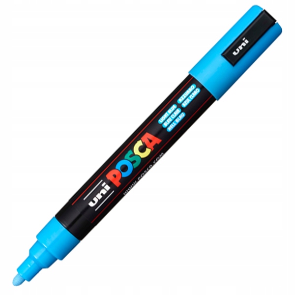 

Marker Uni Posca PC-5M Jasno Niebieski (8)