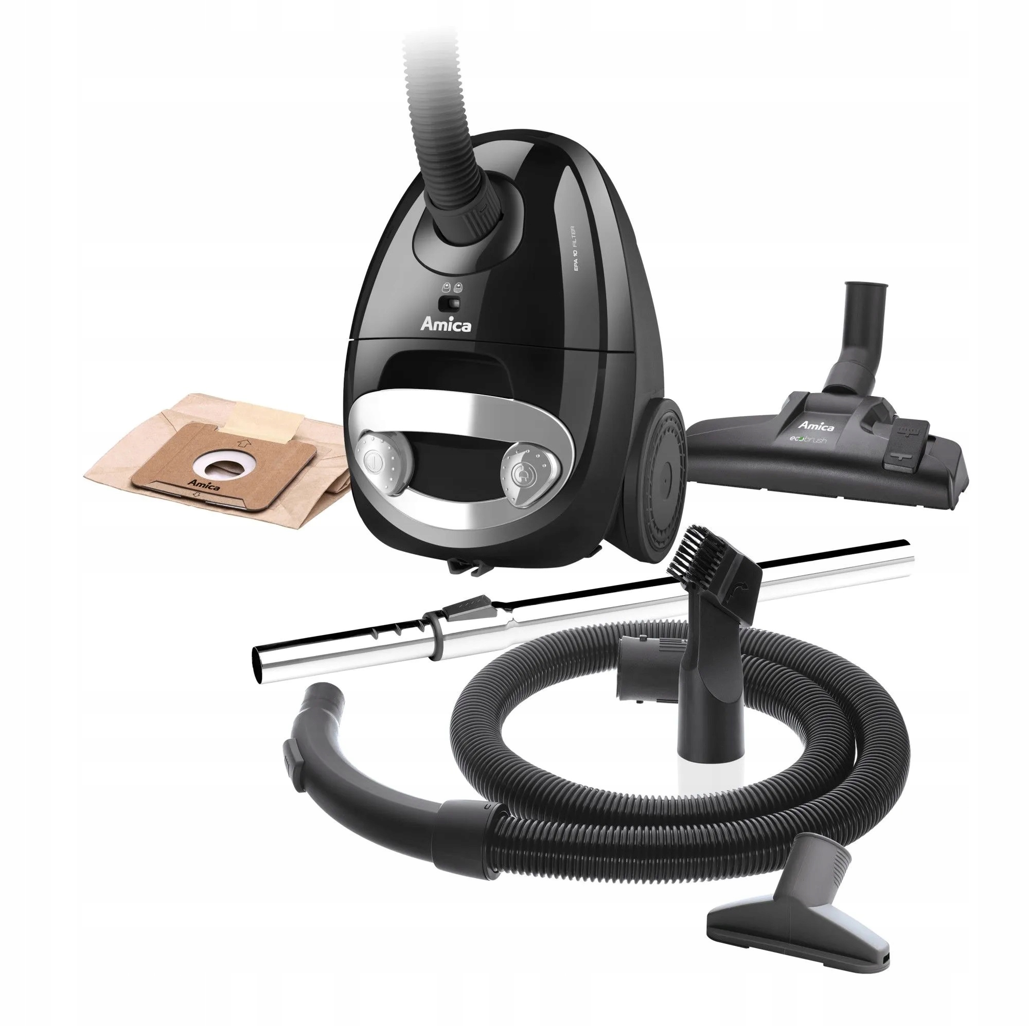 ODKURZACZ AMICA ORA VM1032 | WORKOWY | CICHY | LEKKI | MOCNY 900W | EPA10