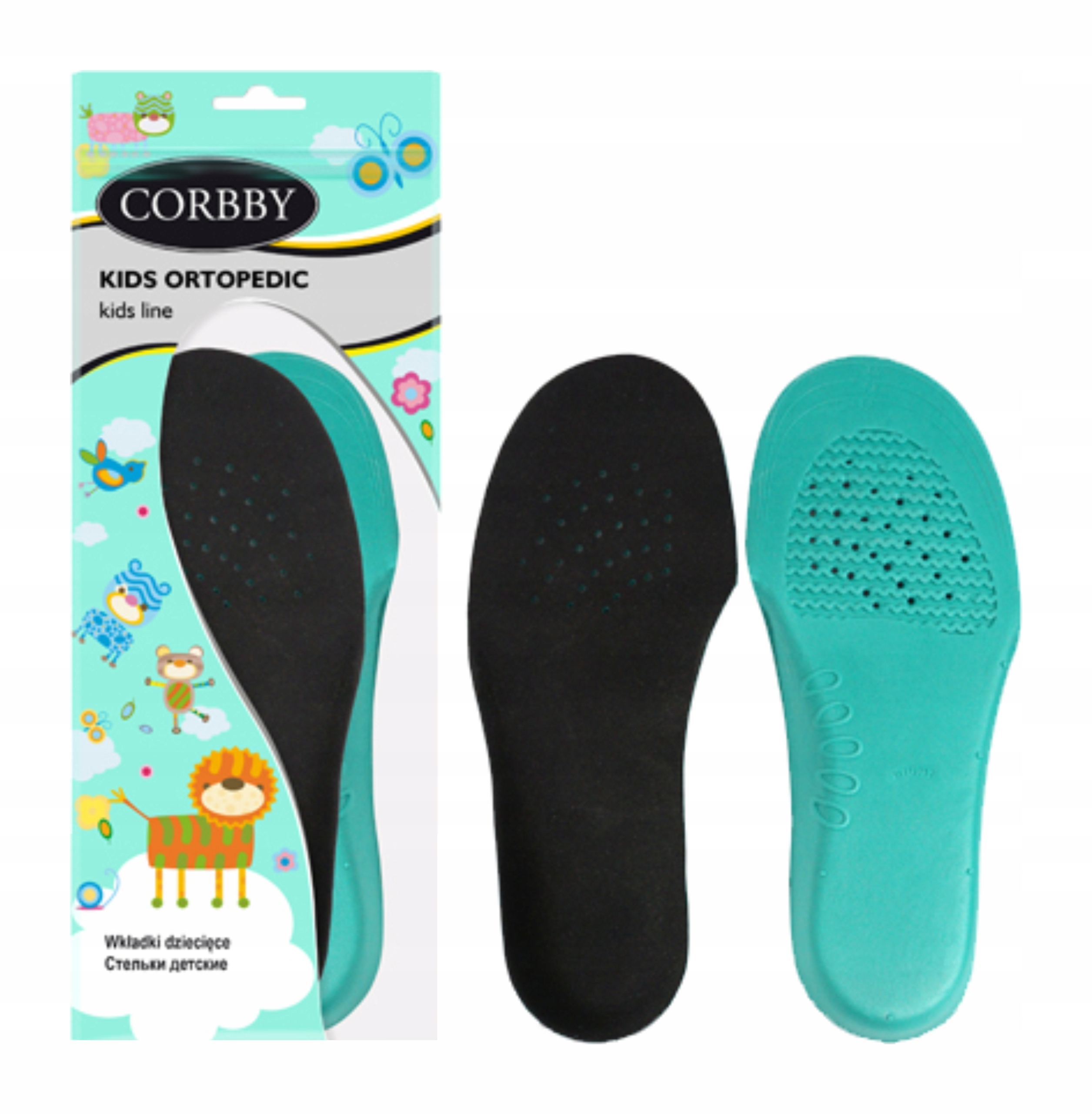 СТЕЛЬКИ ДЛЯ ОБУВИ ОРТОПЕДИЧЕСКИЕ ПЛОСКОСТОПИЕ РЕБЕНКА