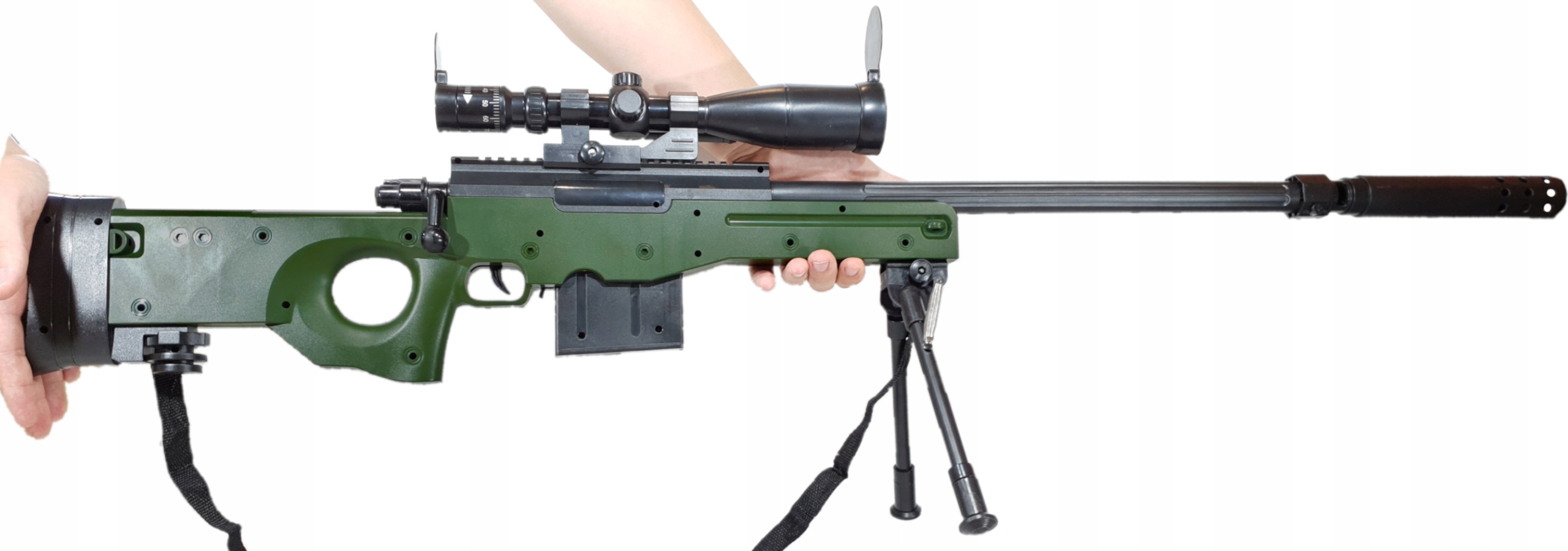 KARABIN SNAJPERSKI NA KULKI AWP Z LUNETĄ + LASER Rodzaj karabiny