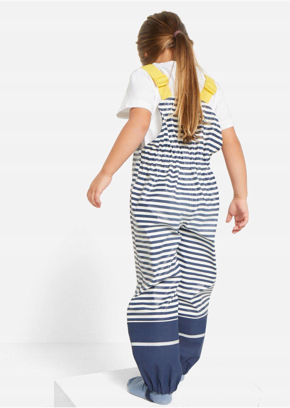 BONPRIX _DYI 9ZV OGRODNICZKI PRZECIWDESZCZOWE W PASKI _/ 110 Rozmiar (new) 110 (105 - 110 cm)