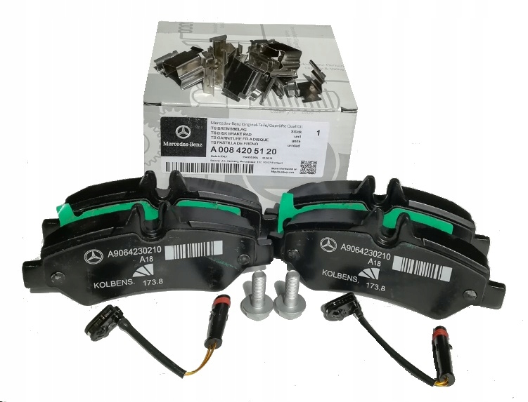 A0084205120 MERCEDES BENZ ORG KLOCKI HAMULCOWE