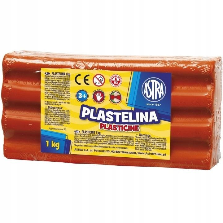 

Plastelina Astra, 1 kg czerwona (303111006)