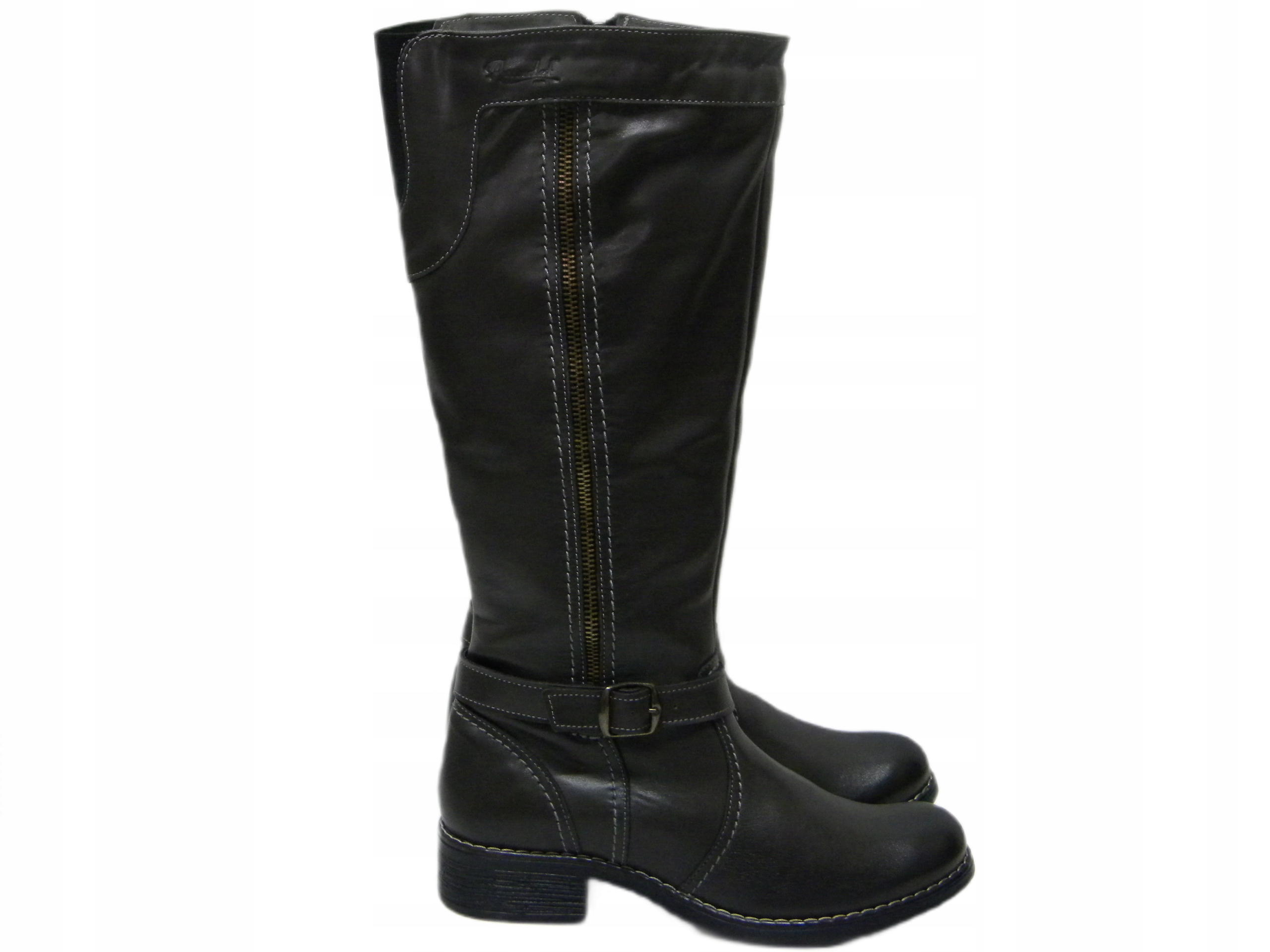 Kozaki damskie długie ocieplane AMULET 40