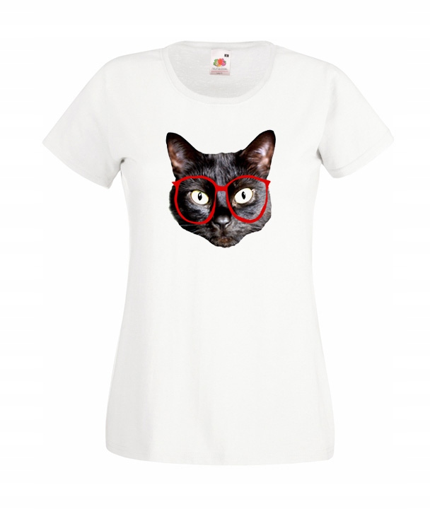 

XXL Koszulka Damska Kot Koty Cats Catholic Kociak