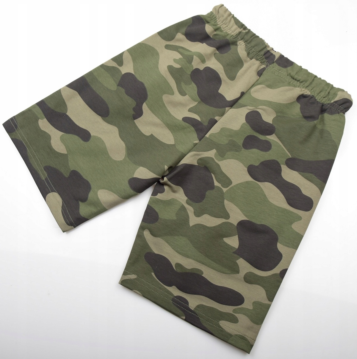 KOMPLET LETNI TD-22521A8 T-SHIRT + SPODENKI ZESTAW MORO PADF 122/128 Materiał dominujący bawełna