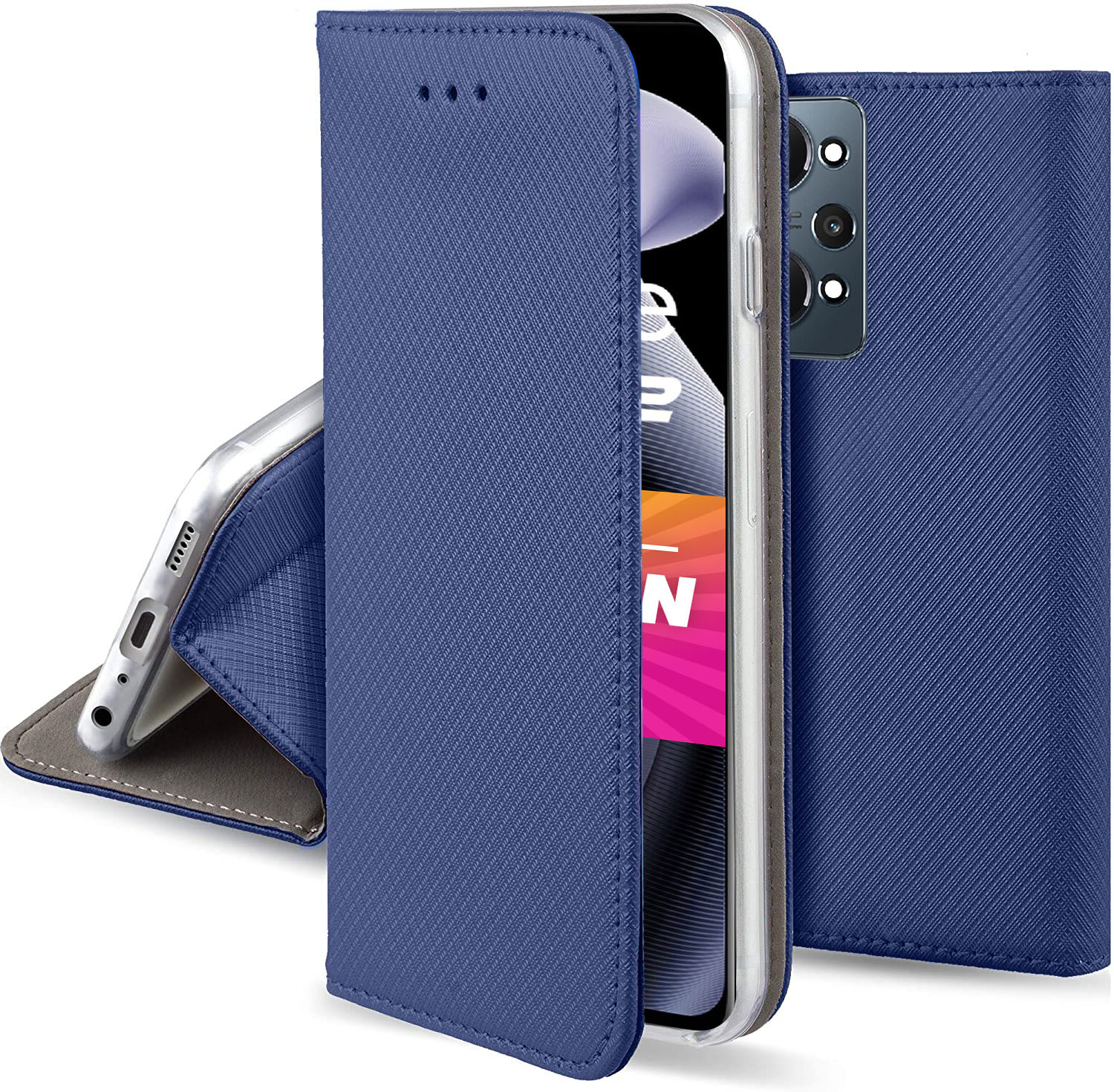 

Etui do Realme Gt Neo 2 Gt 2 Smart Magnet +szkło
