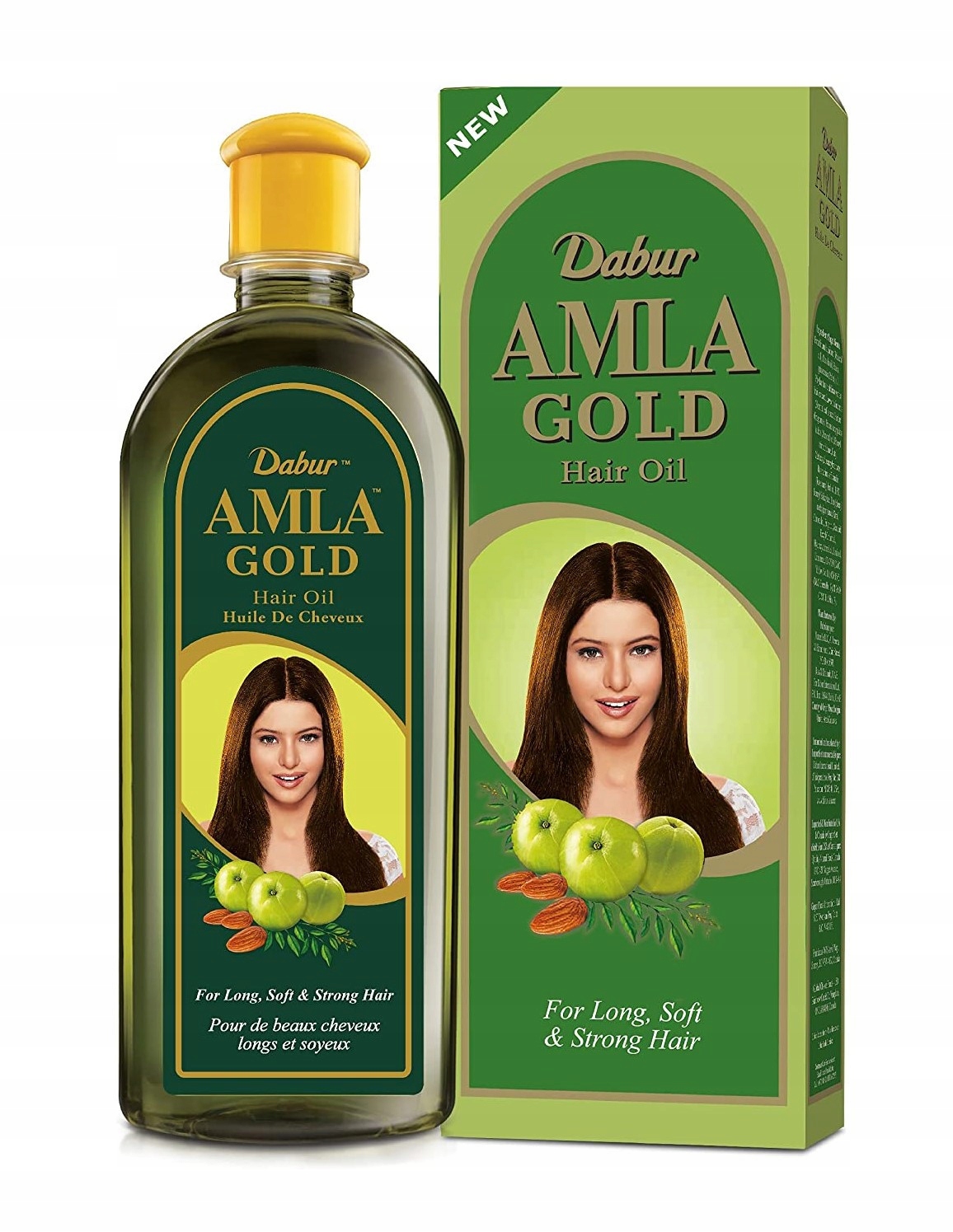 

Olejek Amla Gold do włosów jasnych 200ml Dabur
