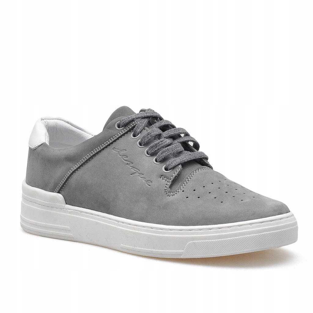 Polobotky Tenisky Desque 16M0404 Šedé nubukové 40