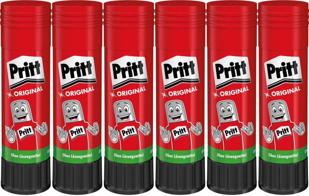 

Klej szkolny biurowy w sztyfcie Pritt 20g x6