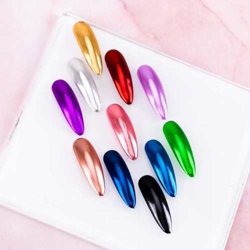 PYŁEK DO PAZNOKCI GLASS MIRROR EFEKT LUSTRA CHROME Rodzaj Pyłek