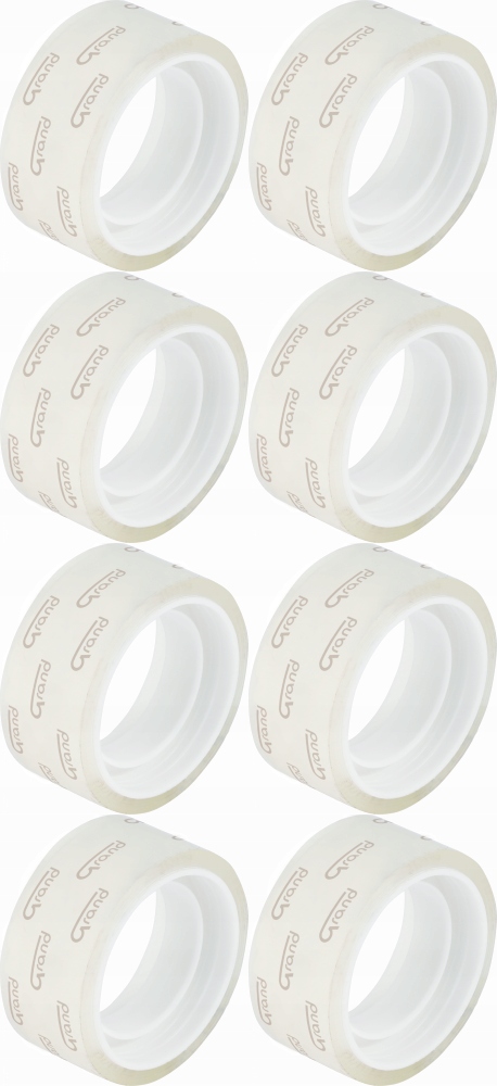 

Taśma klejąca biurowa przezroczysta 18mm 10yd x8