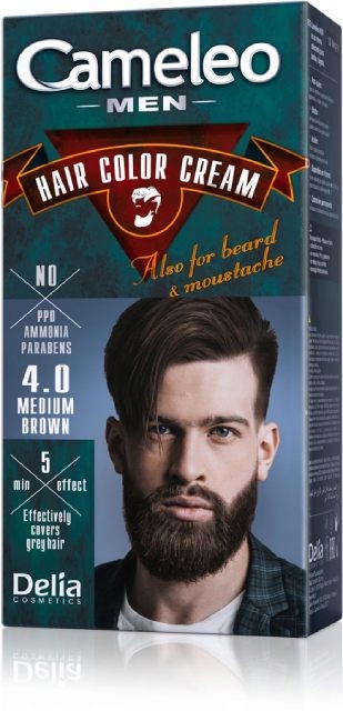 

Farba do brody i włosów Delia Średni brąz