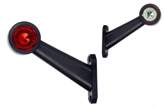 LAMPA OBRYSOWA LED OBRYSÓWKA ROGOWA BIAŁO CZERWONA Producent części Horpol