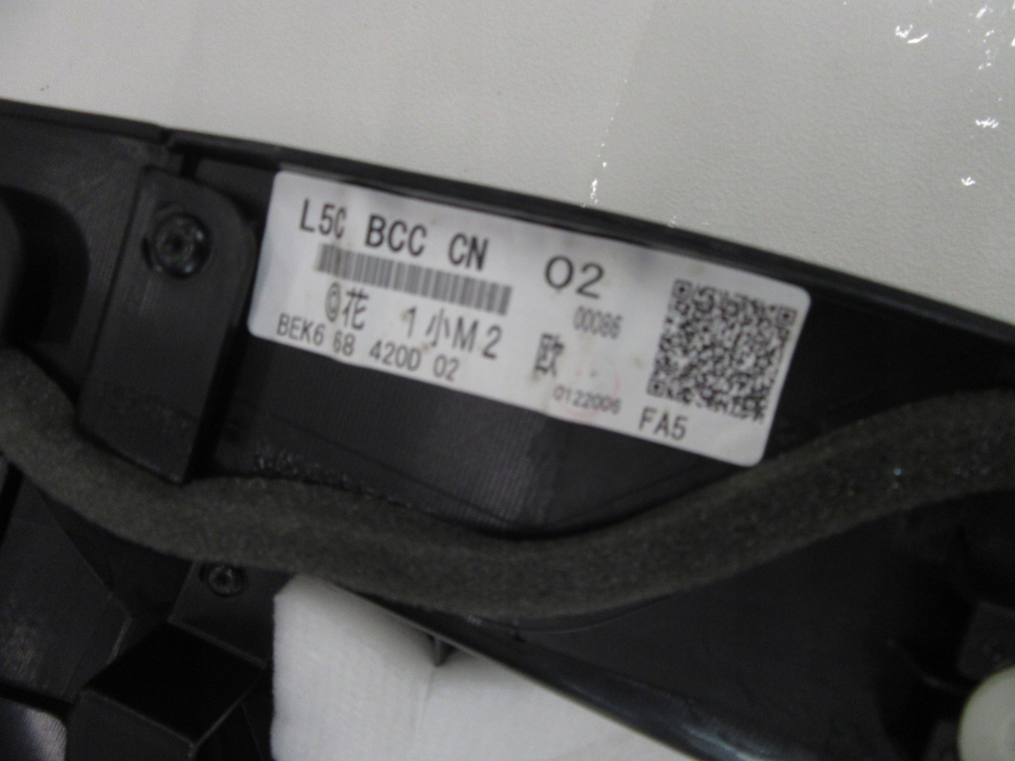 side upholstery door right right front MAZDA 3 III BL EUROPA