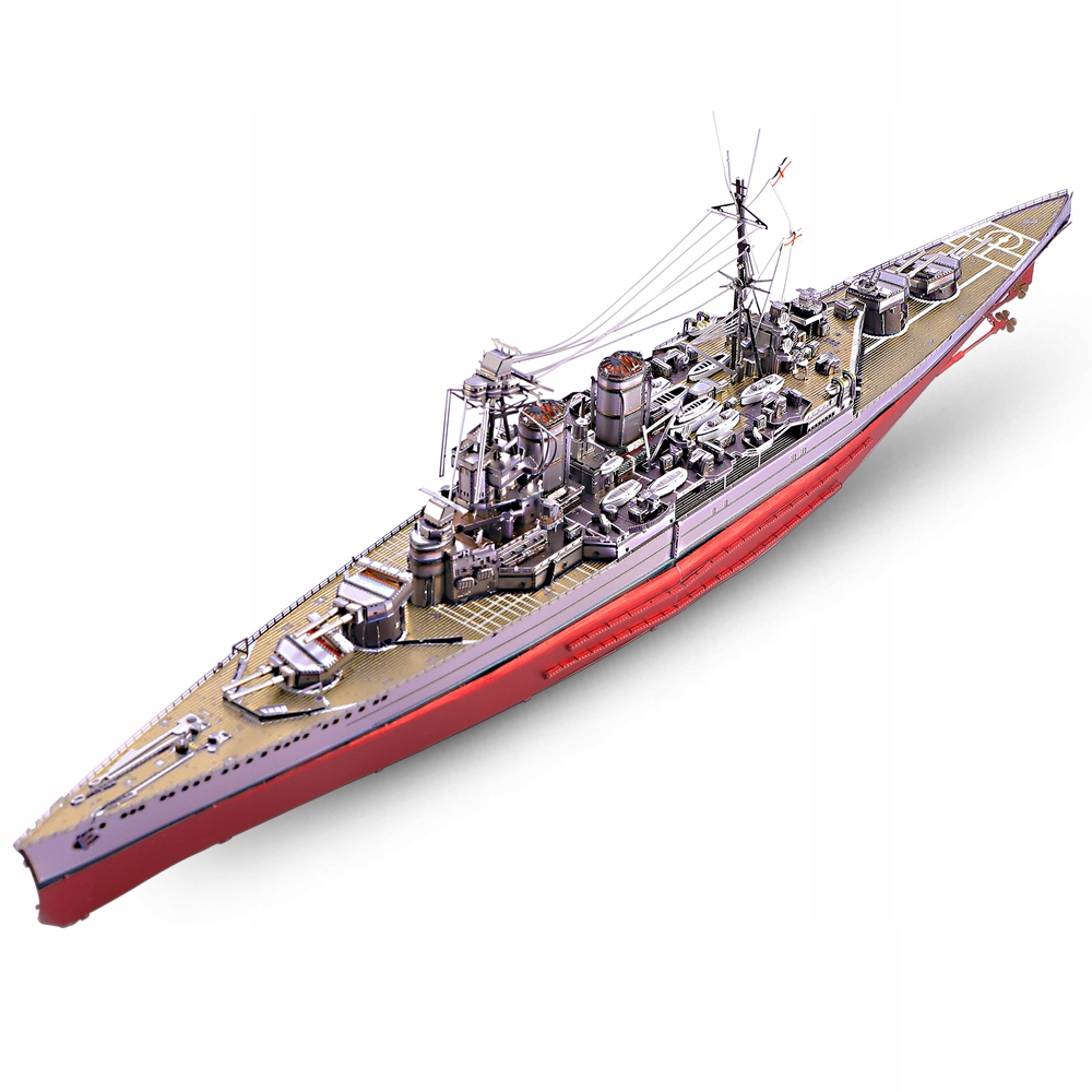 

Piececool Puzzle Metalowe Model 3D Statek Hms Hood